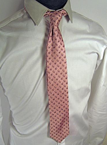 pink paisley tie. REVERSIBLE SILK TIE#39; BY GIBSON