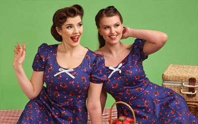 Collectif Vintage Inspired Dresses, Tops, Knits and Coats for 2024