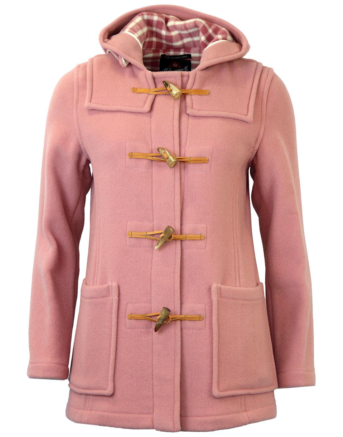 Ladies Pink Duffle Coat - JacketIn