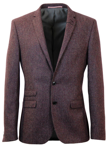 BEN SHERMAN Tailoring Mod Donegal Suit Jacket