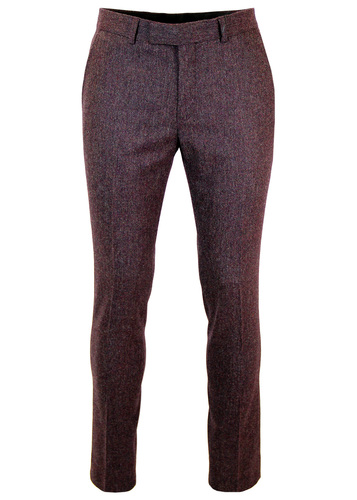 BEN SHERMAN Tailoring Mod Donegal Suit Trousers