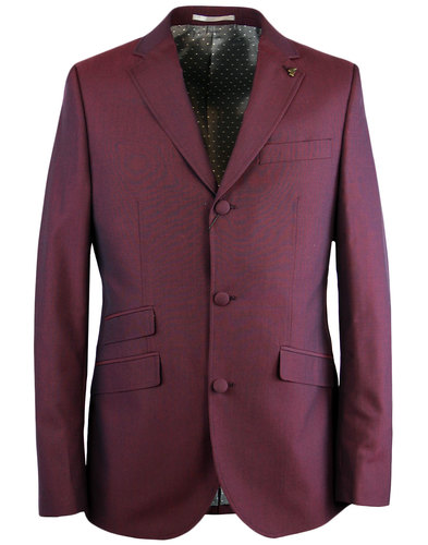 GABICCI VINTAGE 60s Mod 3 Button Tonic Suit Jacket