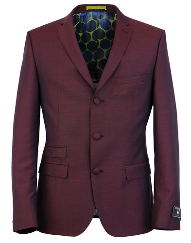 MADCAP ENGLAND Mohair Tonic 3 Button Suit Jacket
