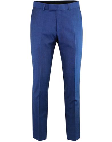 MADCAP ENGLAND Mod Mohair Tonic Suit Trousers BLUE