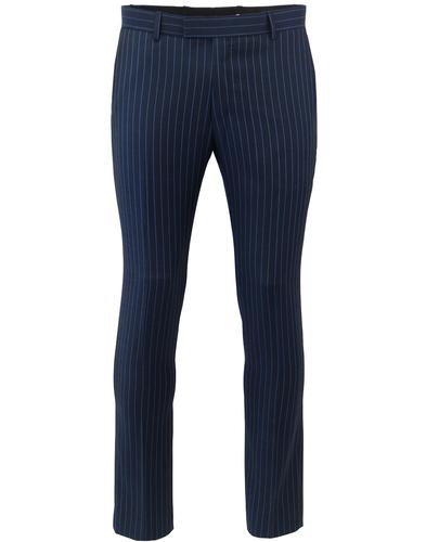 MADCAP ENGLAND Electric Pinstripe 60s Mod Trousers