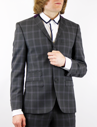 Tailored by Madcap England Mod Check Suit Jacket