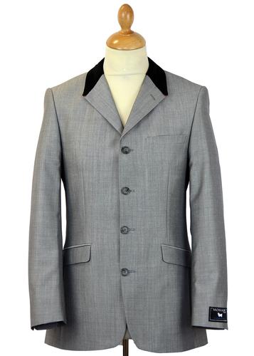MADCAP ENGLAND Fab 4 Button Mod Mohair Suit Jacket