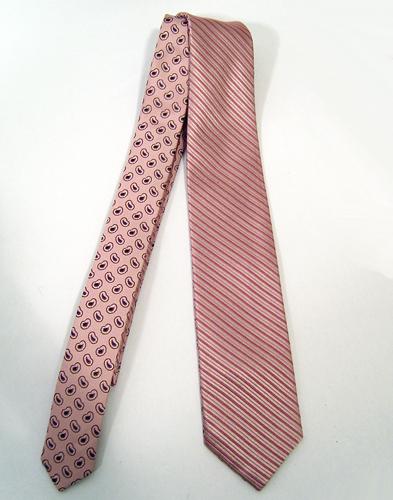 pink paisley tie. Pink. Sizes available: