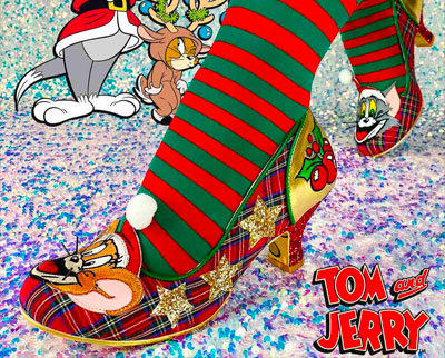 Irregular Choice Christmas Shoes, Tom & Jerry, Scooby Doo