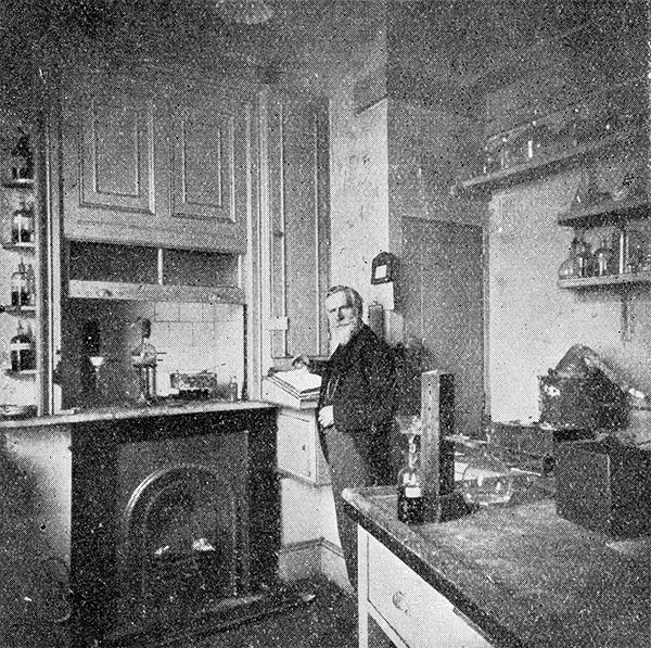 William Crooks in his Laboratory