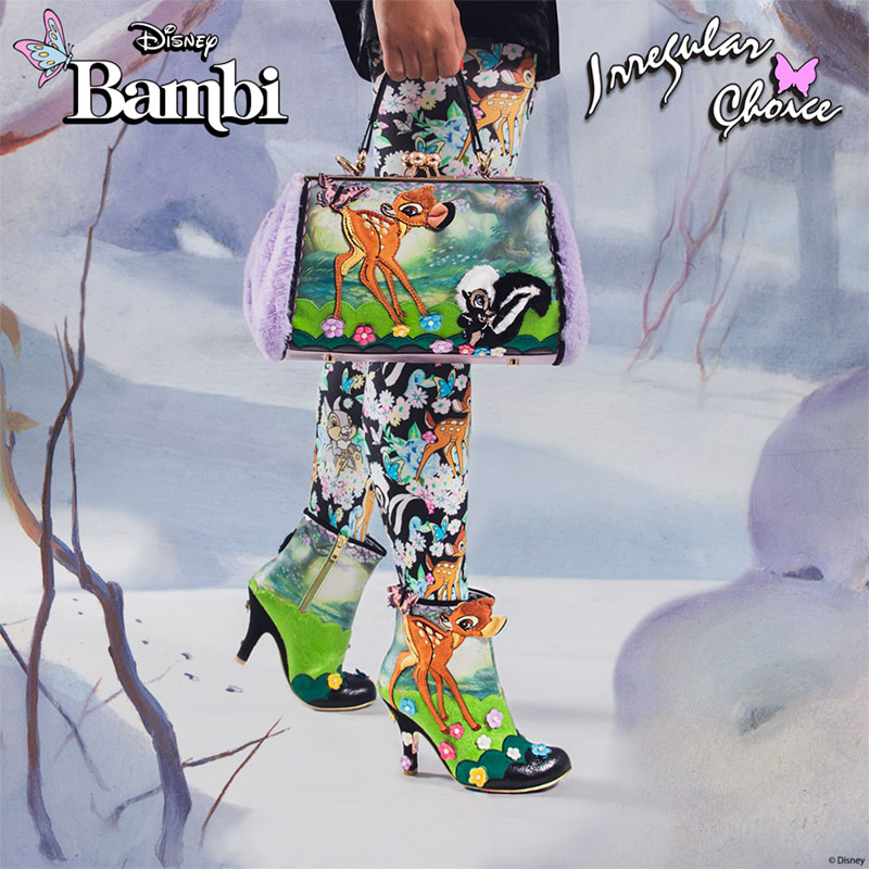 Cover photo  for Irregular Choice x Disney's Bambi Collection Launches Tomorrow! Here's another sneak preview!