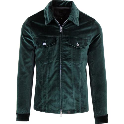 Pretty Green Black Label Velvet Jacket
