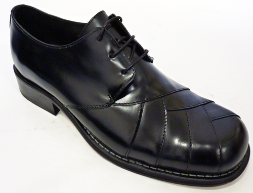 IKON ORIGINAL Zodiac Shoes | Retro 60s Mod Leather Panel Shoes