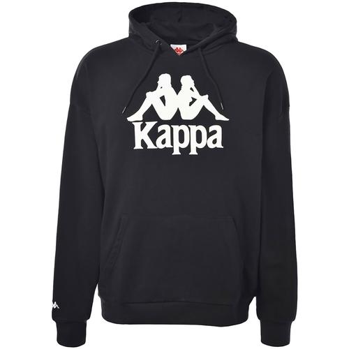 KAPPA 'Tenax' Men's Retro Hooded Sweater in Black