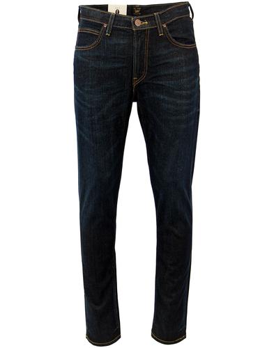 Arvin LEE Retro Mod Regular Tapered Denim Jeans in Deep Sea