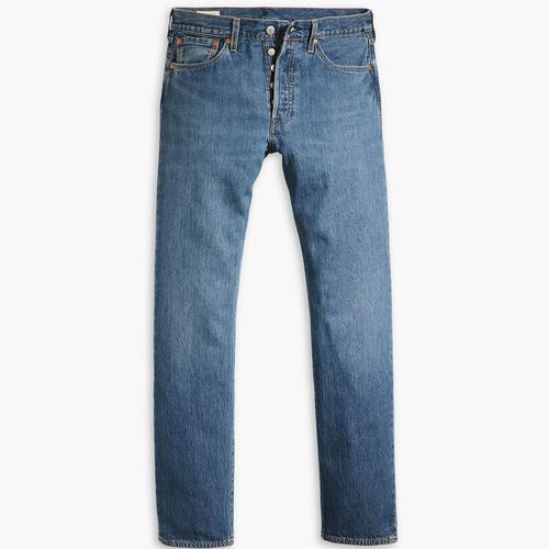 Levi's® Original 501® Straight Fit Denim Jeans Honeybee Blue