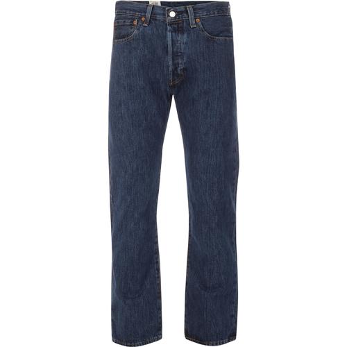 LEVI'S 501 Original Straight Leg Denim Jeans in Stonewash