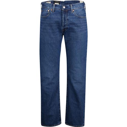 LEVI'S® 501® Original Straight Jeans in Medium Indigo Stonewash