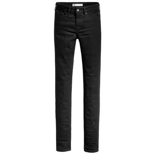 LEVI'S Women's 712 Slim Leg Mid Rise Jeans - Black Sheep