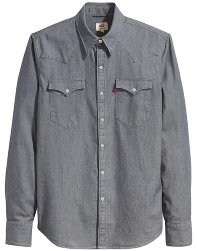grey levis shirt