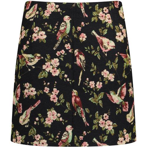 Aubin Louche London Tweet Jacquard Mini Skirt  B