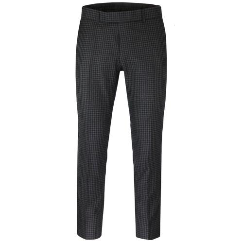 MADCAP ENGLAND 60s Mod Gingham Check Suit Trousers