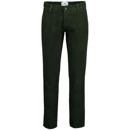 MADCAP ENGLAND Psycho Mod Slim Cord Trousers in Green