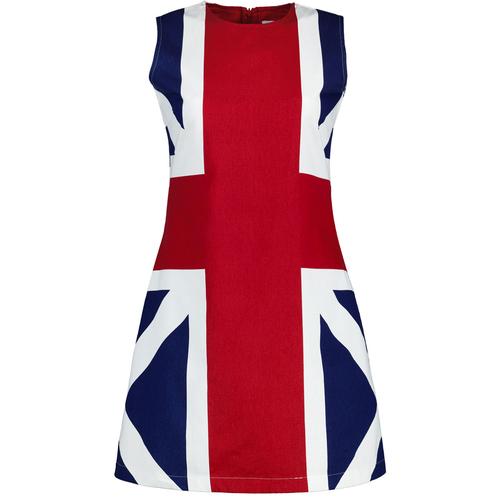 MADCAP ENGLAND Mod Save The Queen Union Jack Jubilee Dress