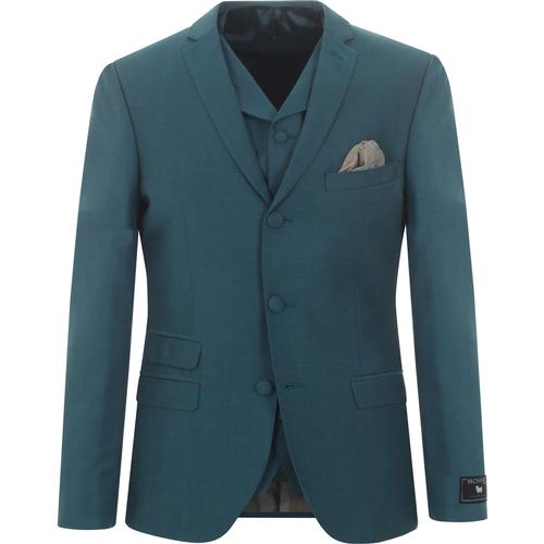 MADCAP ENGLAND Mod Mohair Tonic Suit Jacket (Teal)