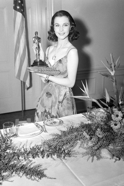 Vivien Leigh at the Oscars in 1940