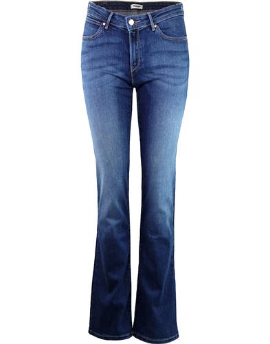 WRANGLER Women's 1970's Bootcut Jeans in Authentic Blue