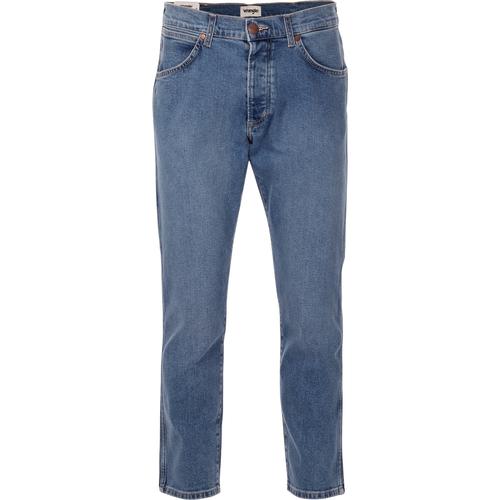 WRANGLER Slider Regular Taper Blue Stones Denim Jeans